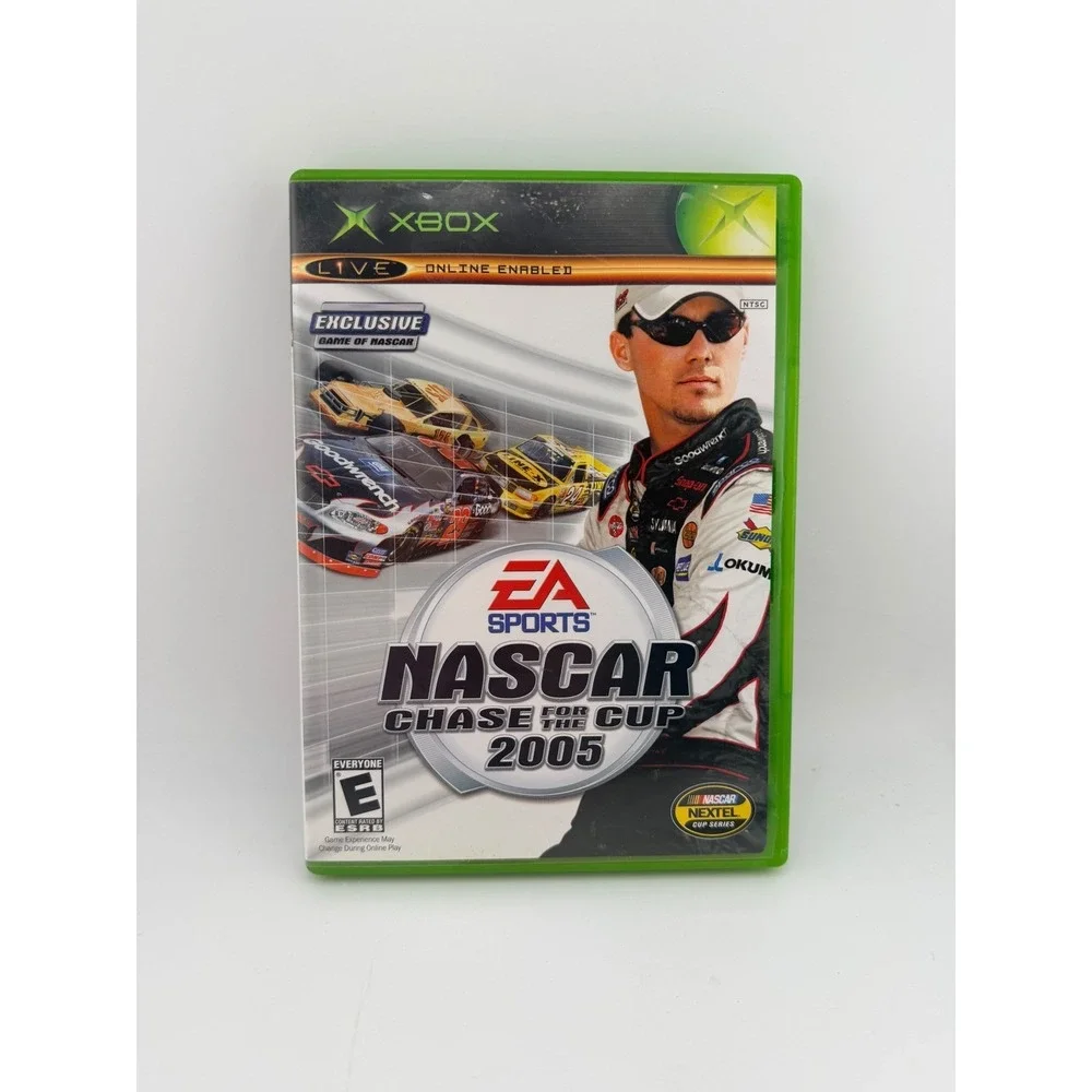 NASCAR 2005 Chase for the Cup Microsoft Xbox Original CIB Complete with Manual
